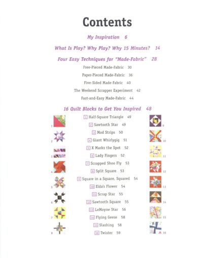 15 Minutes of Play - Table of Contents