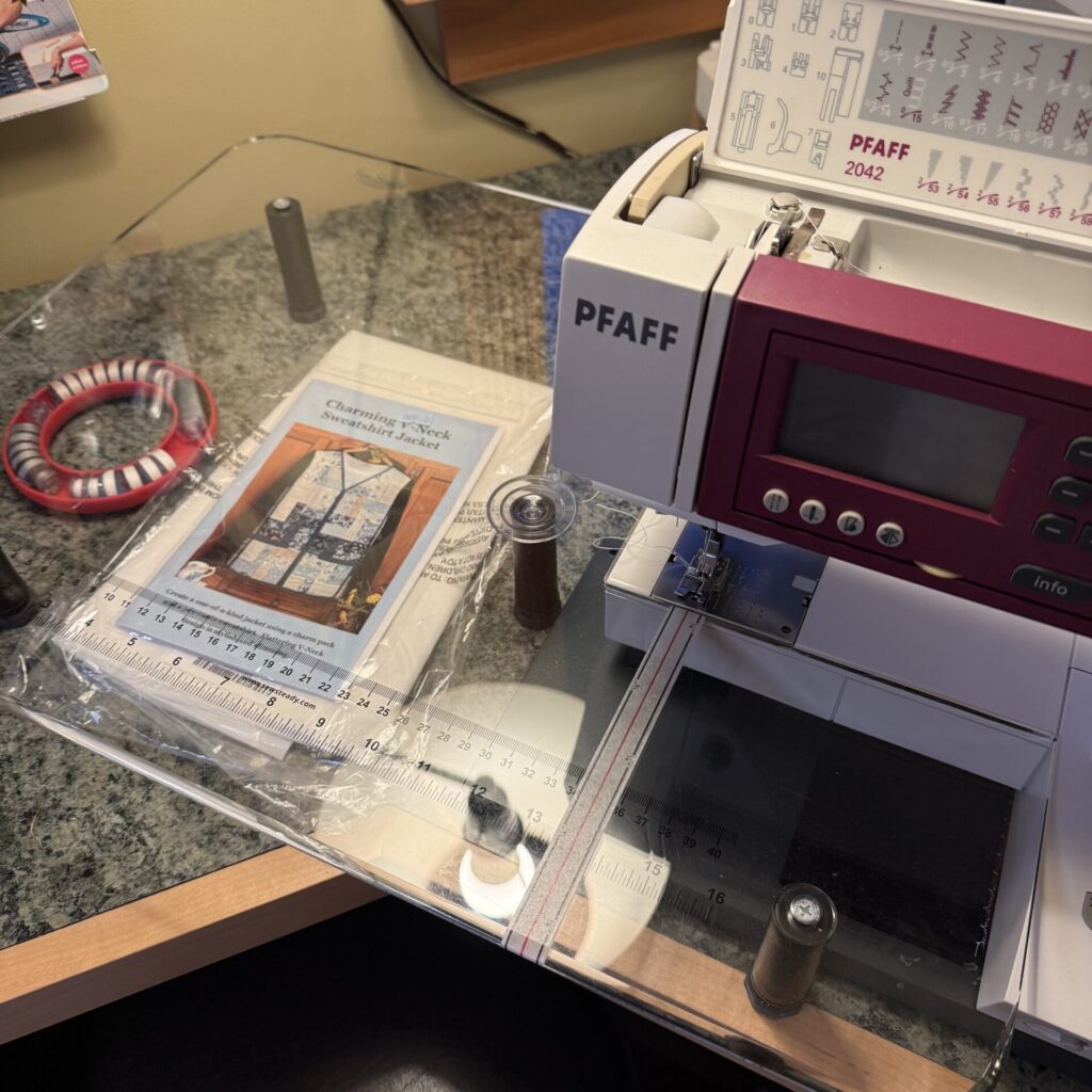 Sewing Space Organization - Sewing Machine Extension Table