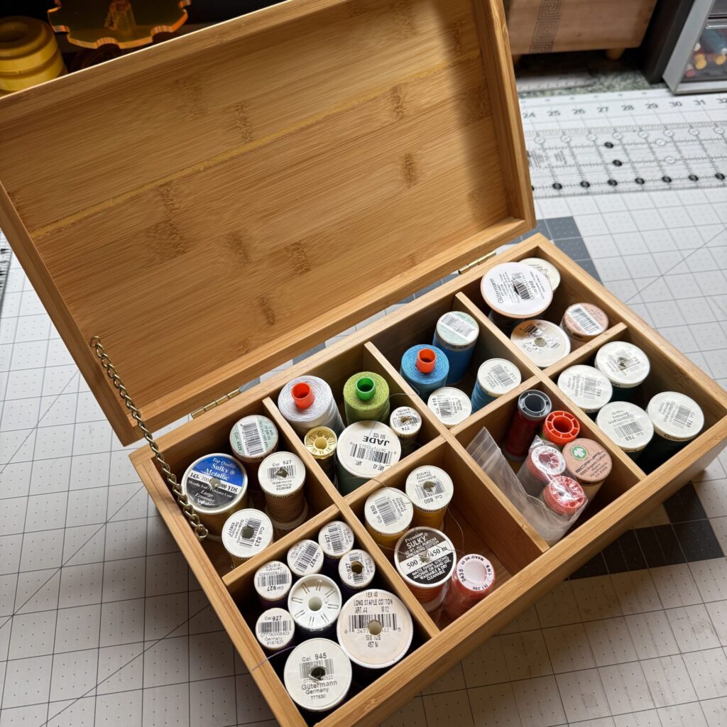 Sewing Space Organization - Thread Storage