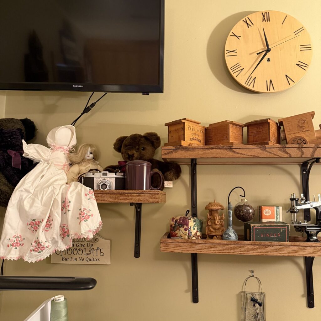 Sewing Space Organization - Personal Touches
