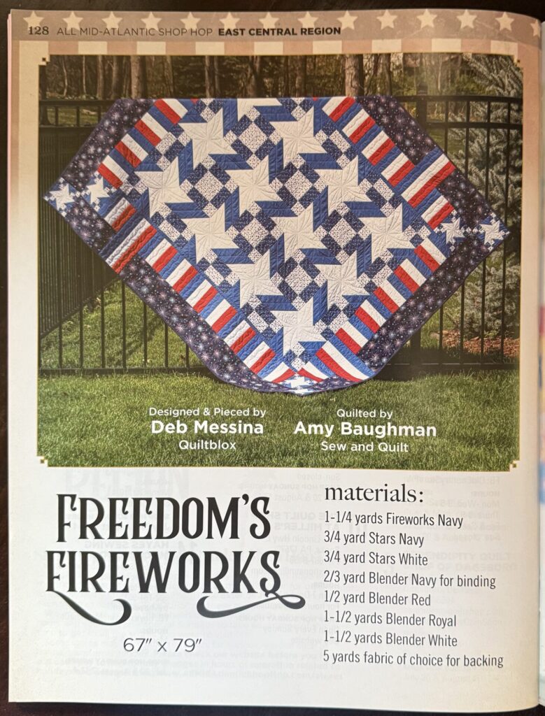 The Mid-Atlantic Shop Hop - Freedom's Fireworks