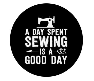 Pop Socket - A Day Spent Sewing - Top View