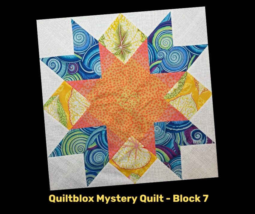 Quiltblox Mystery Quilt - Block 7