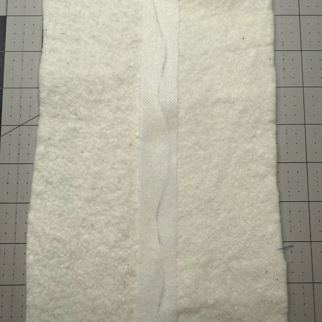Franken Batting - Curved Join with Batting Tape