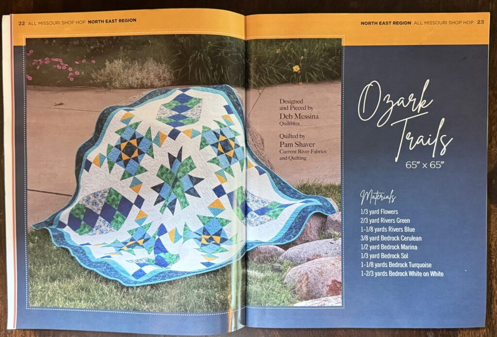 All Missouri Shop Hop - Ozark Trails - Page 22 and 23