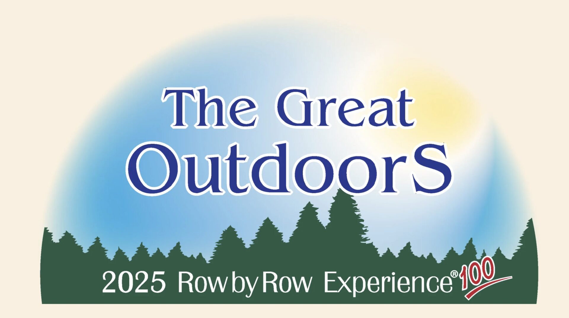 Row x Row - 2025 - The Great Outdoors