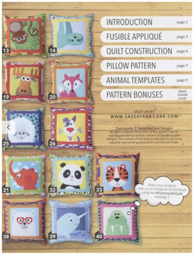 Zootropolis - Book 1 - Table of Contents