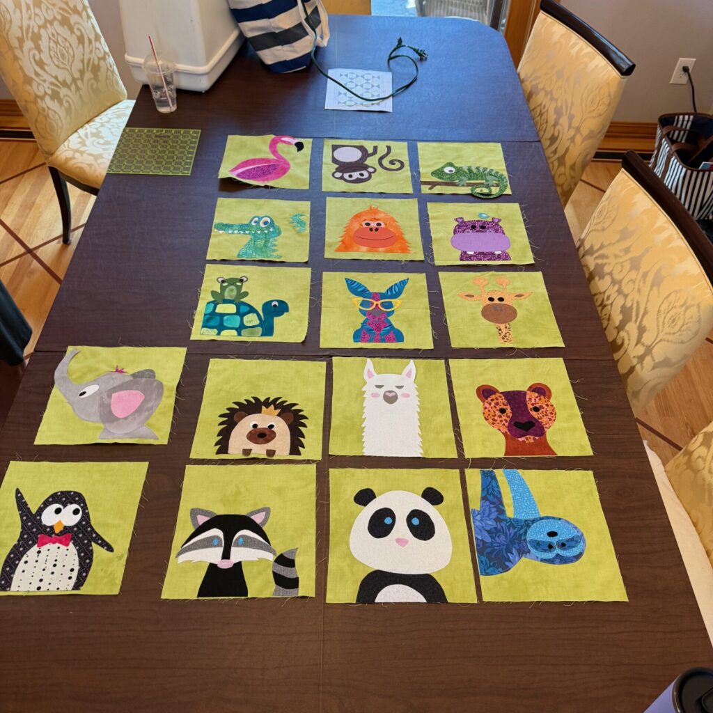Zootropolis blocks completed so far