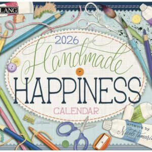 Happiness is Handmade 2026 Calendar - Front Cover