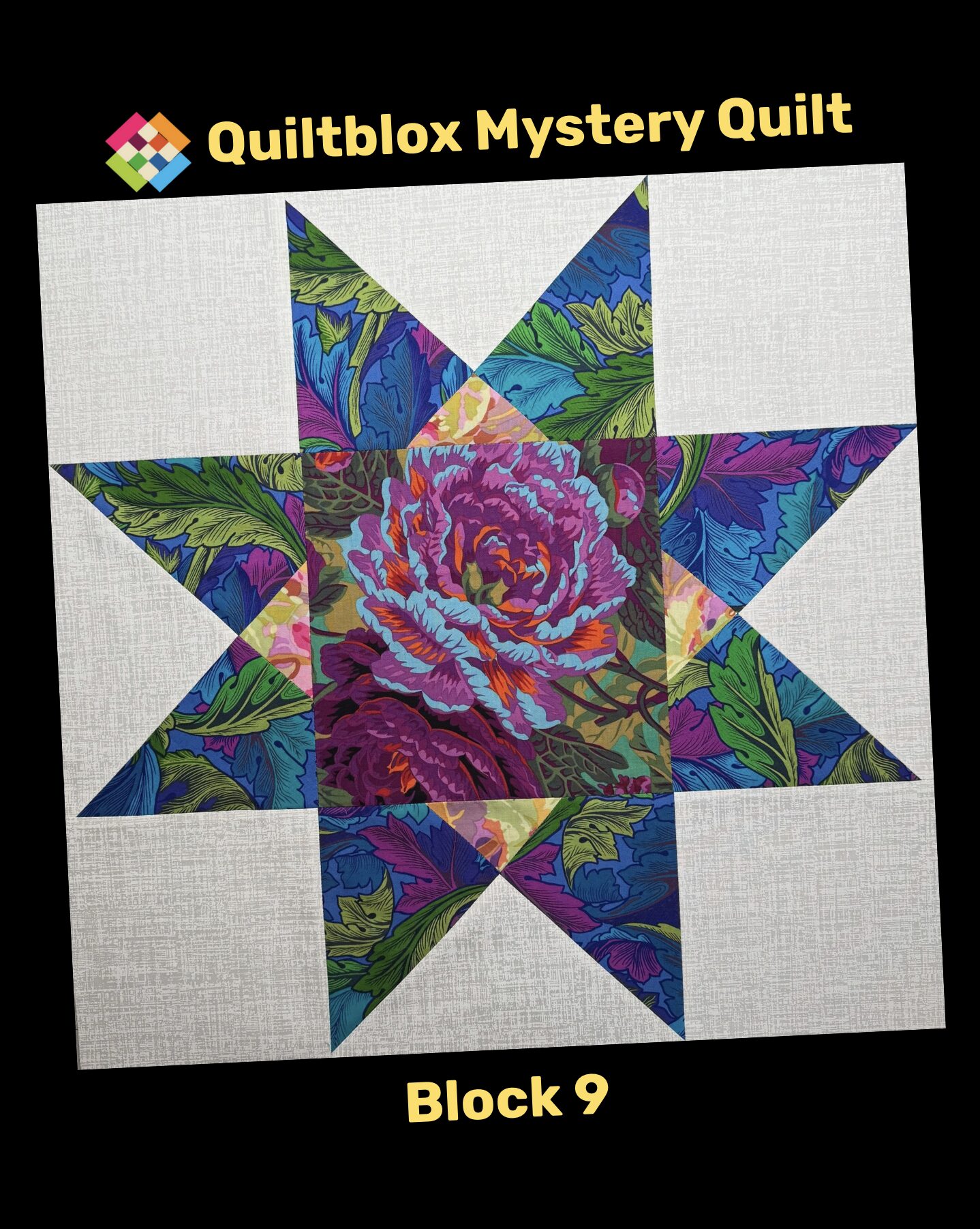 Quiltblox Mystery Quilt - Block 9