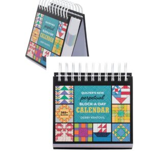 365 Day Perpetual Block a Day Quilters Calendar