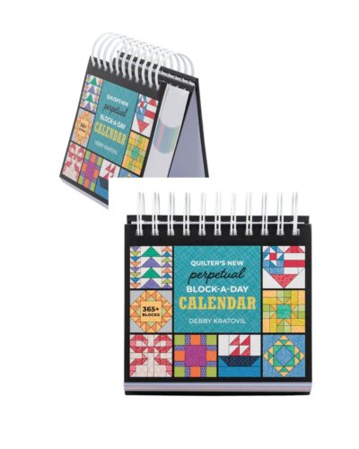 365 Day Perpetual Block a Day Quilters Calendar