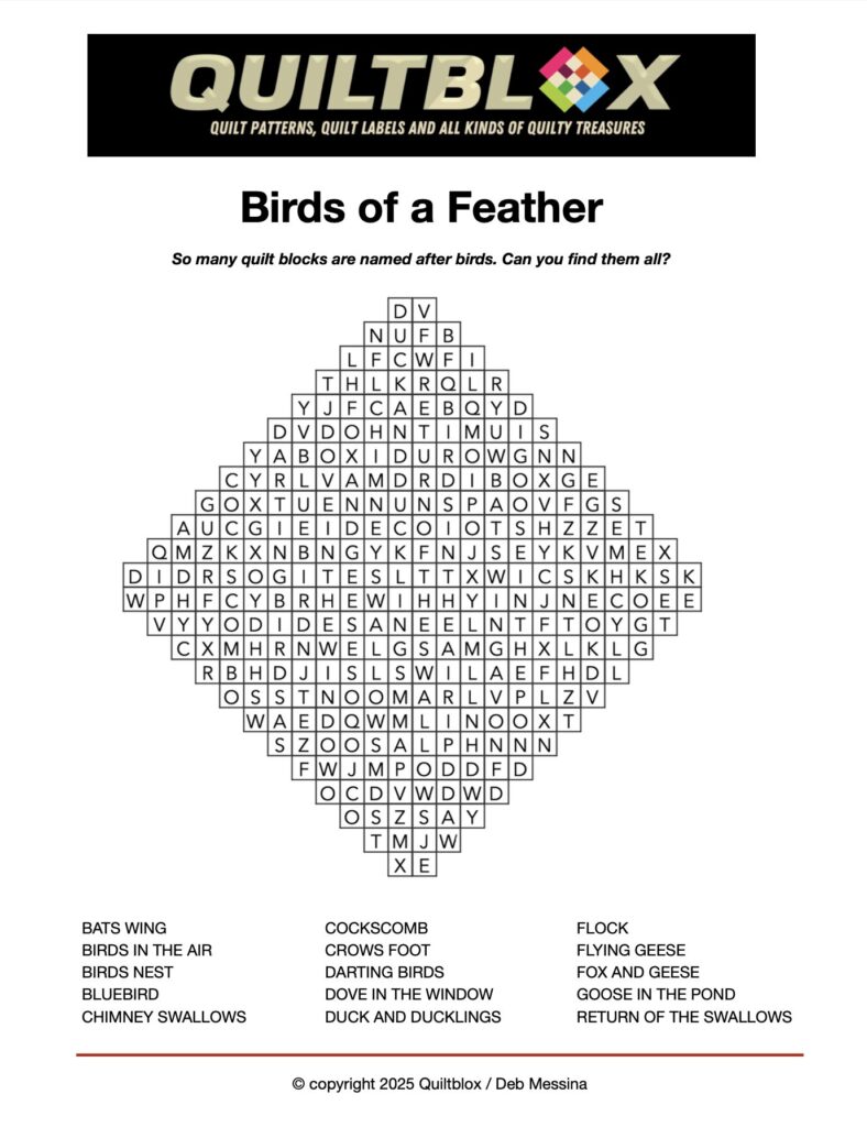 Birds of a Feather - Puzzle Image