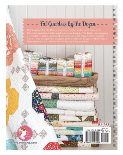 Fat Quarters By The Dozen - Back Cover