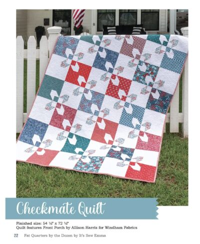 Fat Quarters by The Dozen - Checkmate Quilt