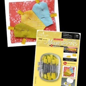 Magic Flat Head Applique Pins