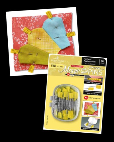 Magic Flat Head Applique Pins