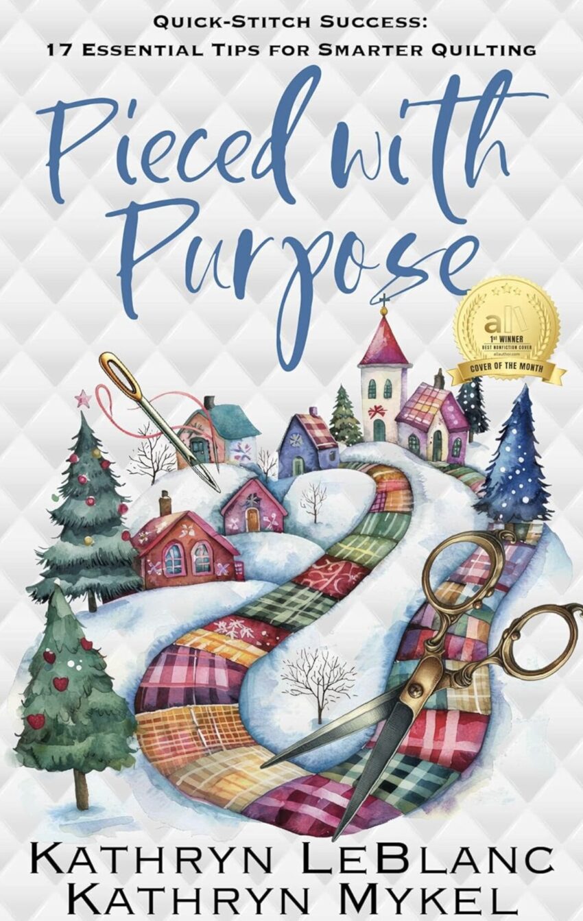 Pieced with a Purpose - Front Cover by Kathryn Mykel