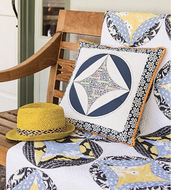 Playful Petals - Quilt - Pillow and Hat