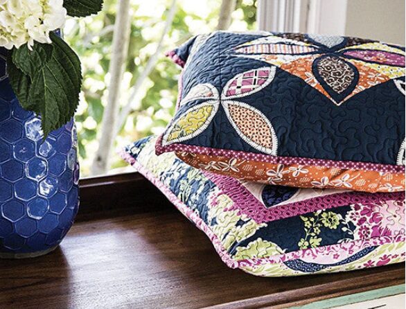 Playful Petals - Two Pillows