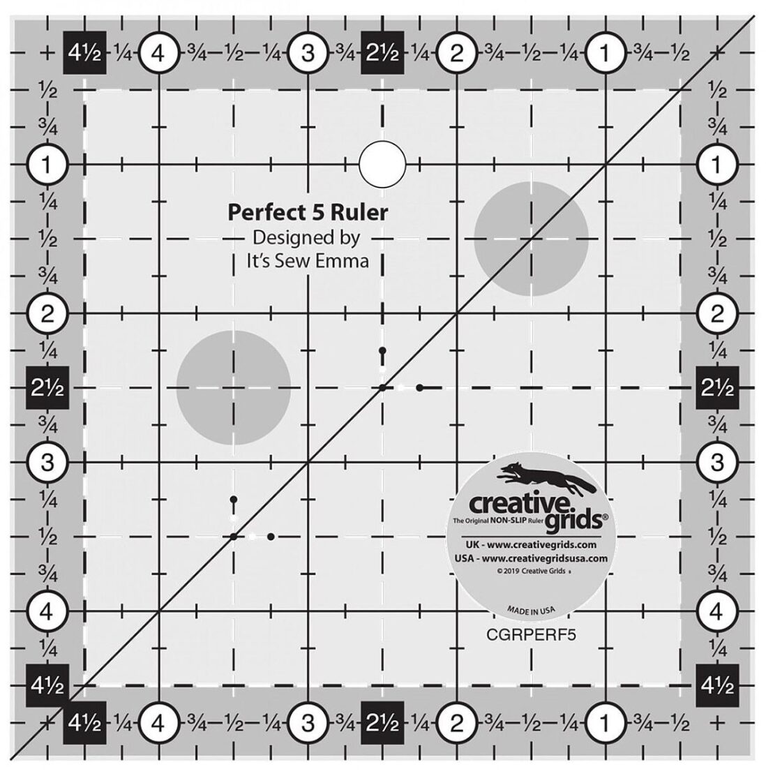 Creative Grids - Perfect 5 Ruler