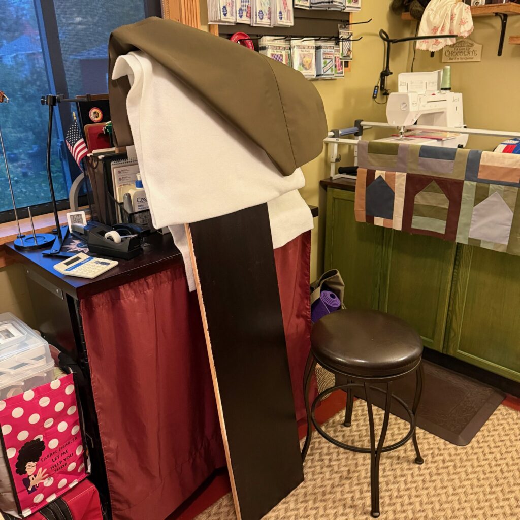 DIY Ironing Board - Gathering My Materials