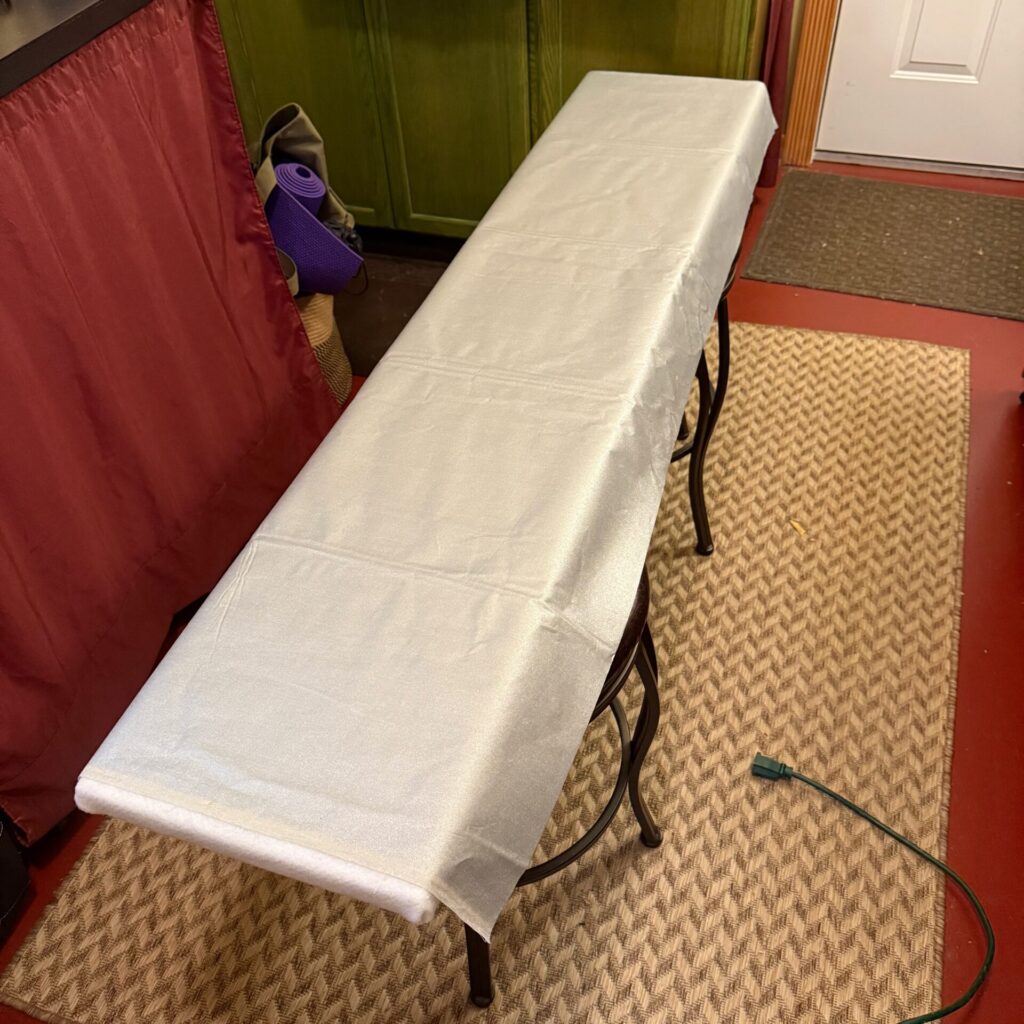 DIY Ironing Board - Reflective Ironing Board Fabric