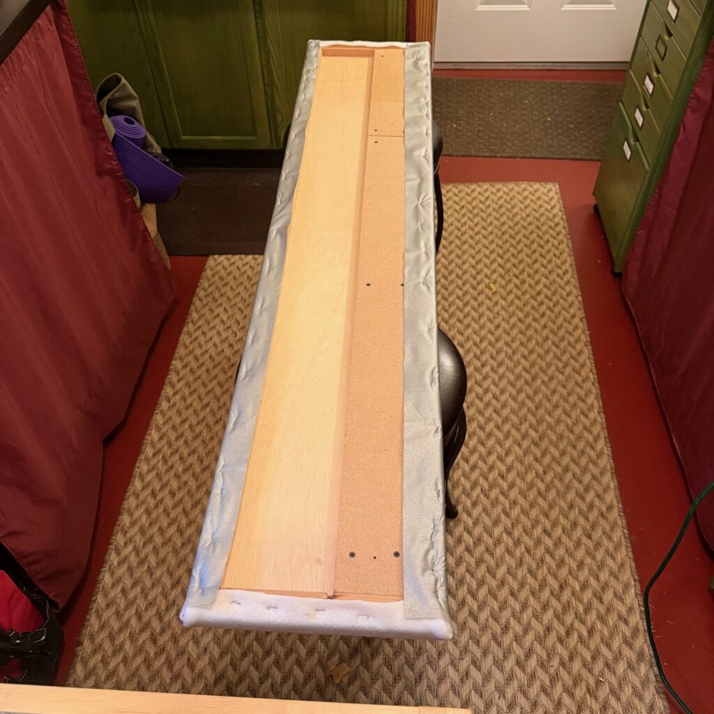 DIY Ironing Board - Reflective Material In Place