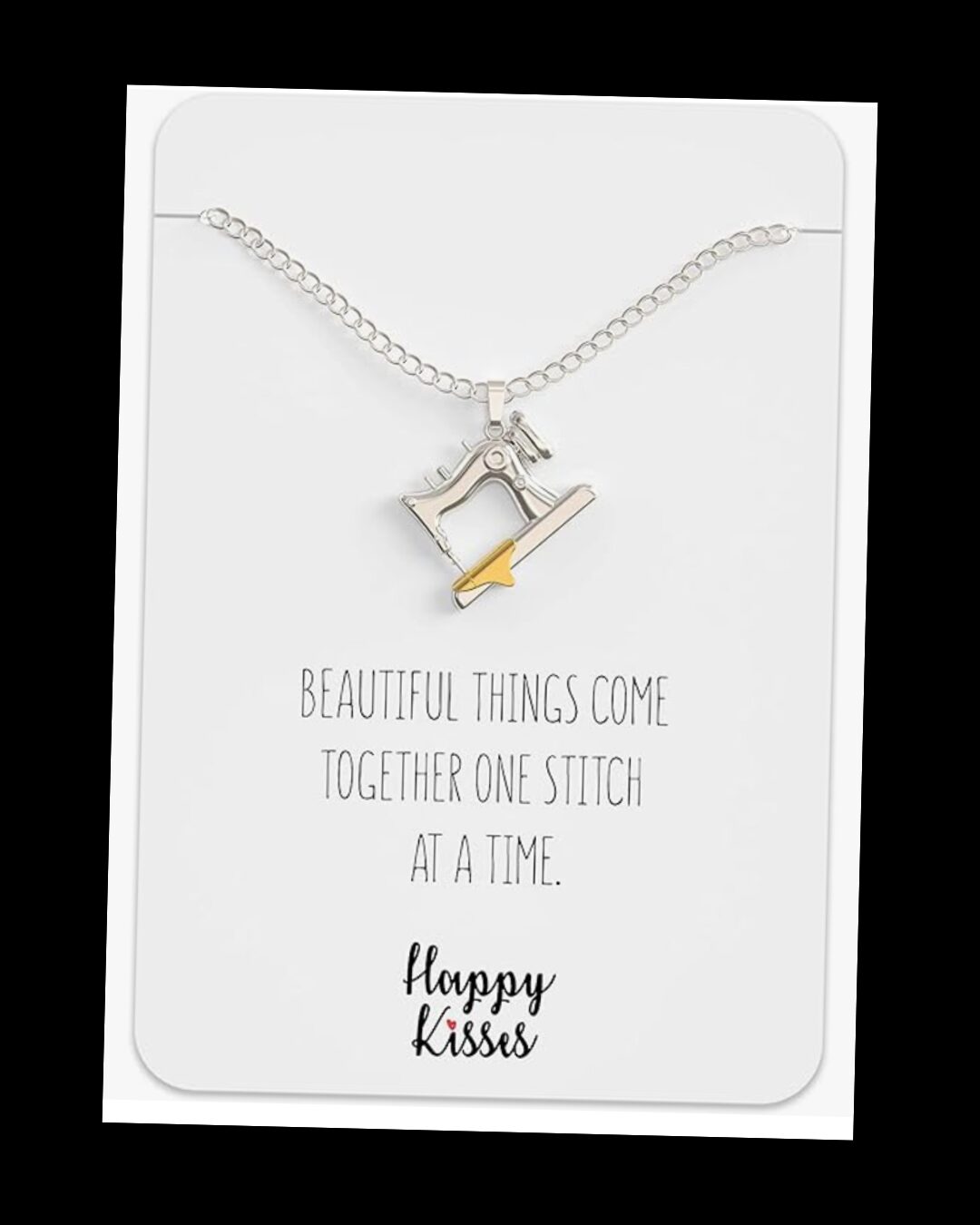 Sewing Machine Necklace