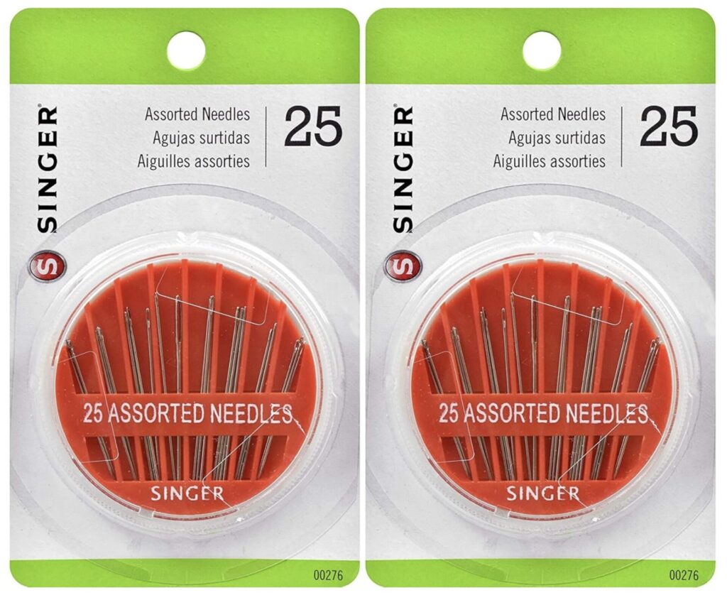 Singer Hand Sewing Needles - Assorted - 2 Pack