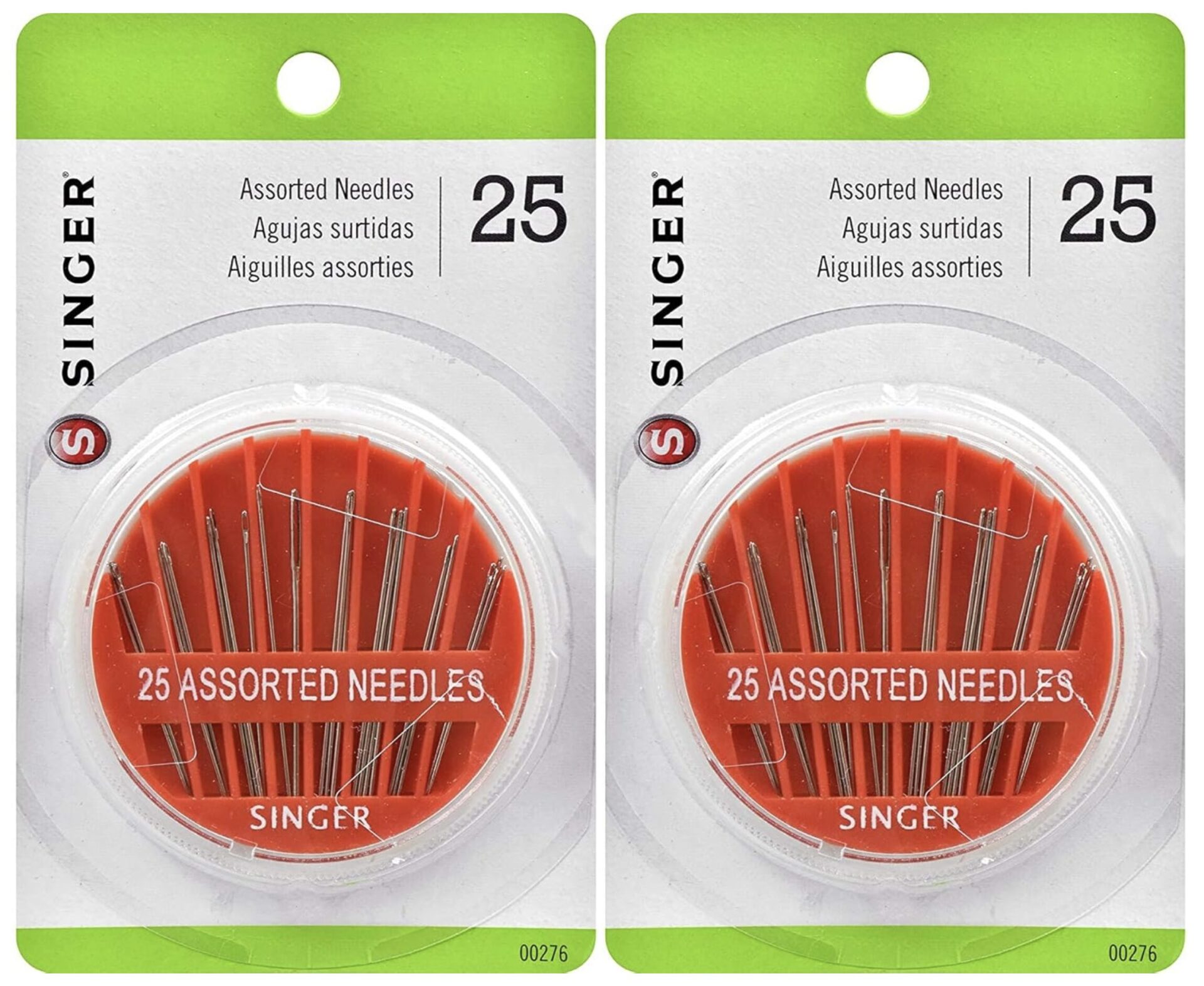 Singer Hand Sewing Needles - Assorted - 2 Pack