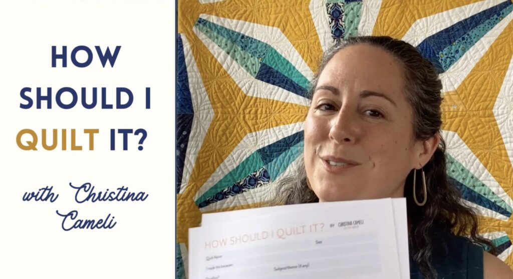 How Should I Quilt It - CT Publishing