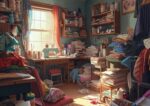 Messy Sewing Room - 2