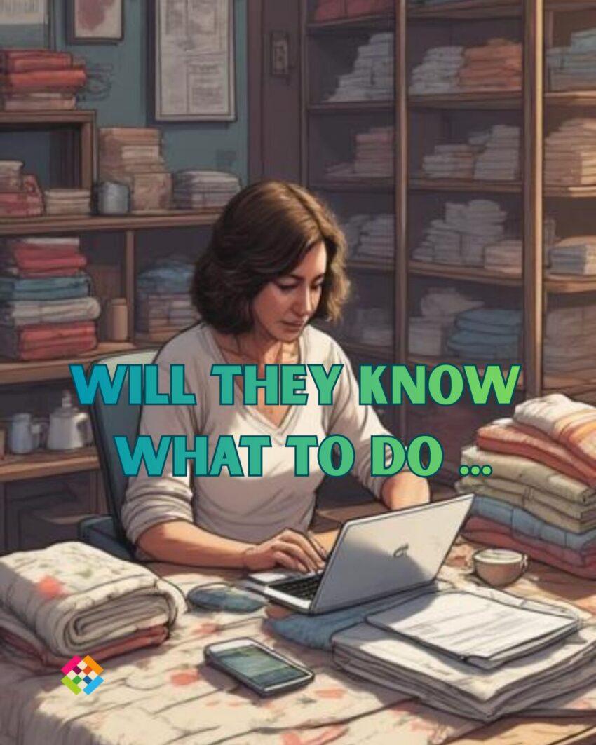 Quilters Letter of Instructions - Swedish Death Cleaning