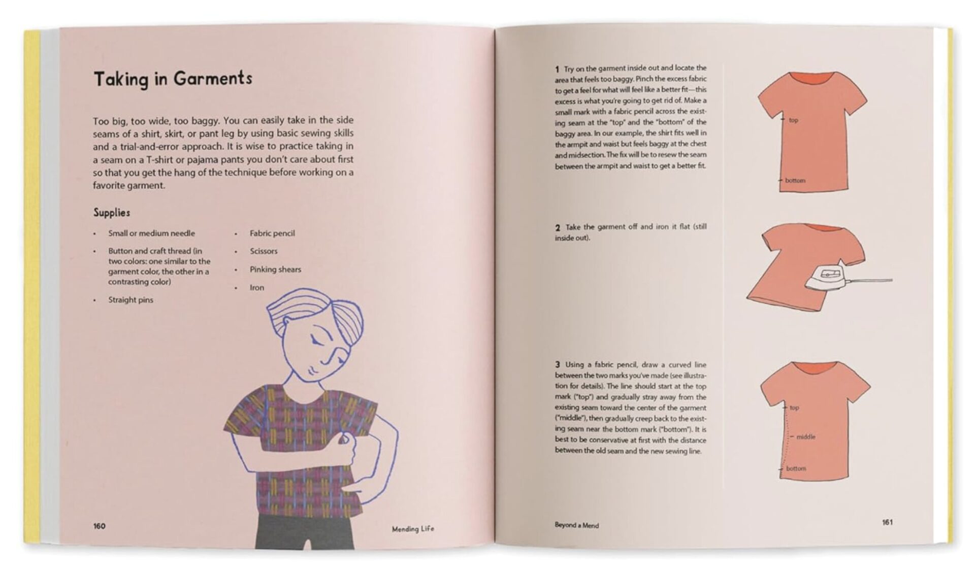 Mending Life - Taking in Garments