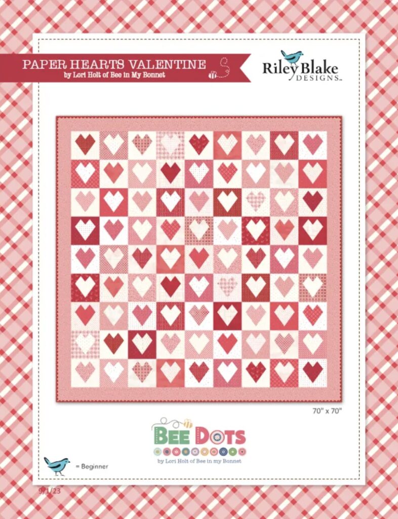 Paper Hearts - Fat Quarter Shop