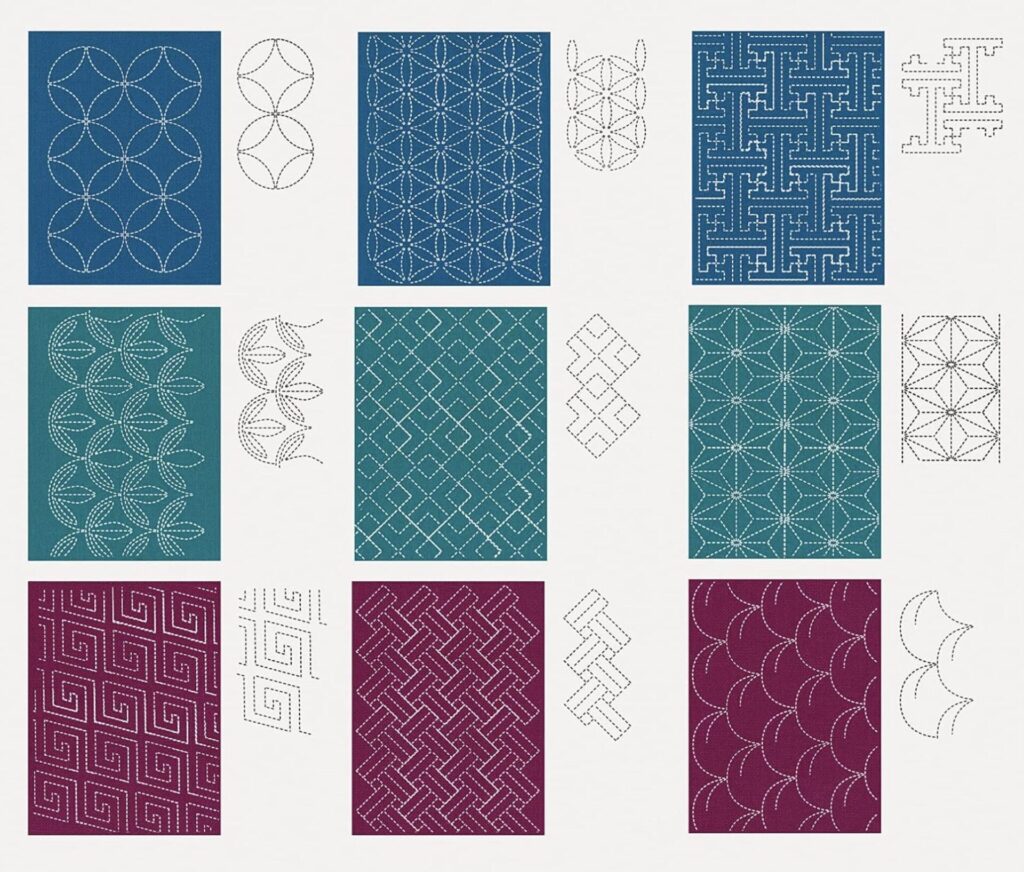 Sashiko Stencils | Quiltblox.com
