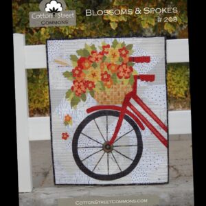 Blossoms and Spokes - Keepsake quilting