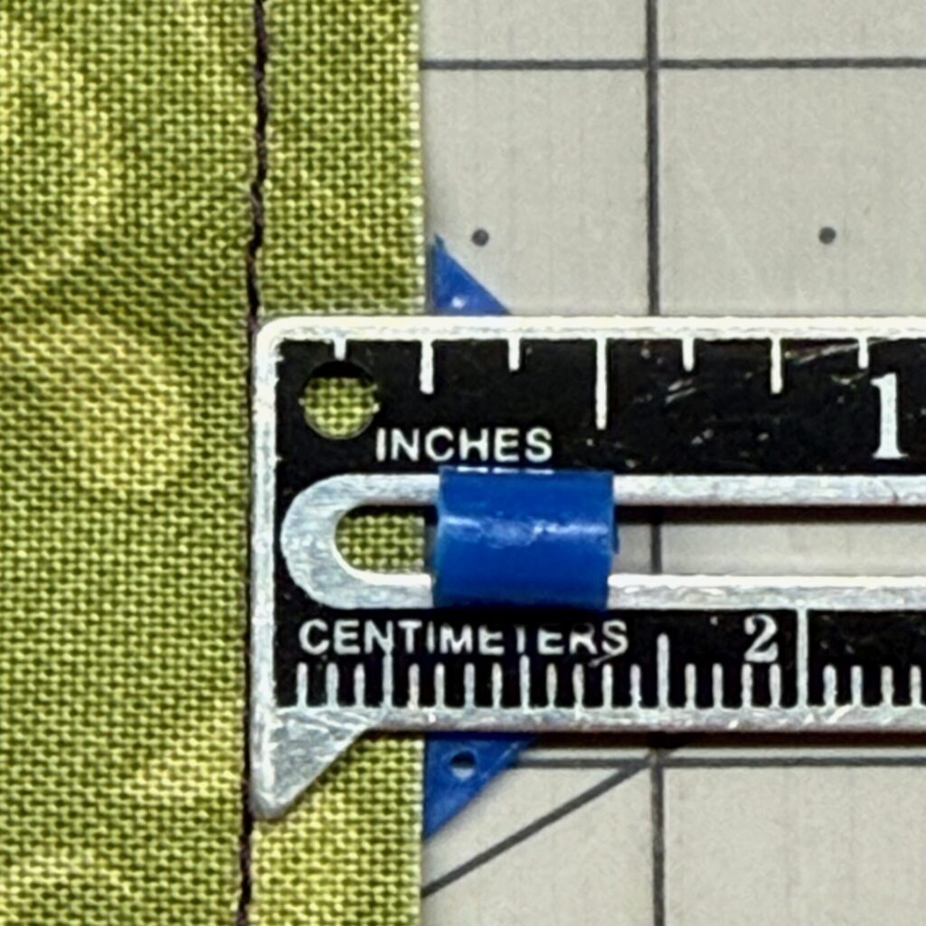 Perfect Quarter Inch Seam
