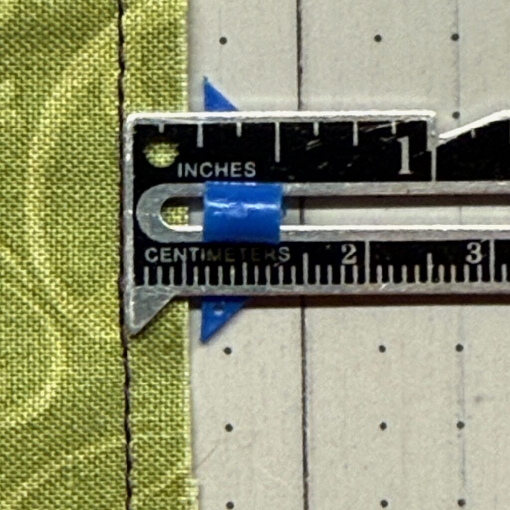 Stitching perfect quarter inch seams - scant quarter inch seam