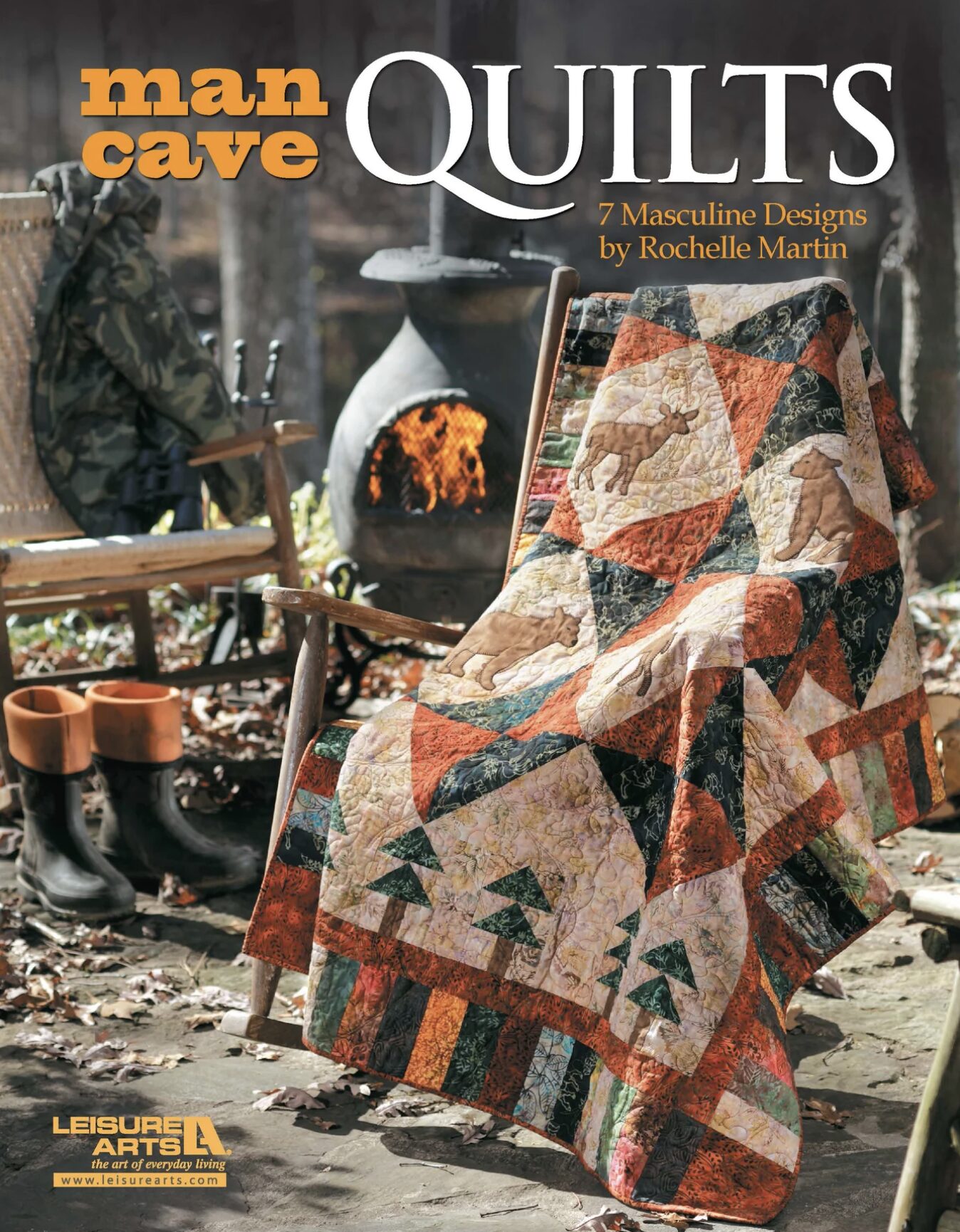 Man Cave Quilts - Front Cover