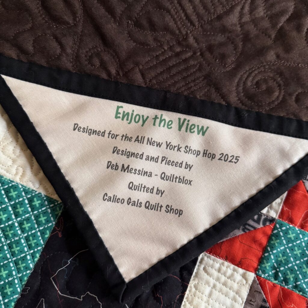 New York - Quilt Label