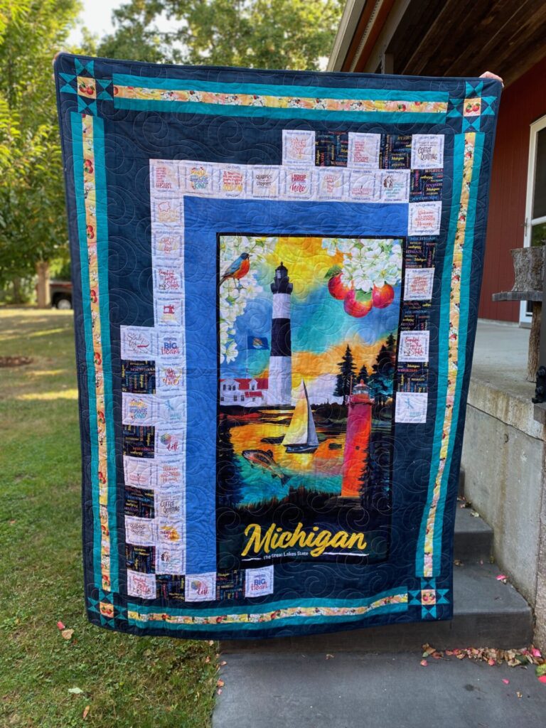 Stitching a Sense of Place - Michigan Quilt
