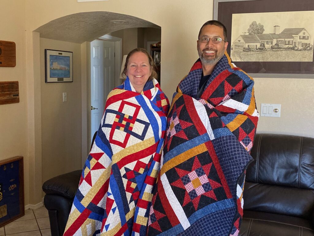Patriotic Quilts Made by Deb Messina for Wendy and Paul King - 2019