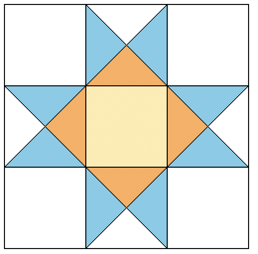 Quilt Block - Ohio Star