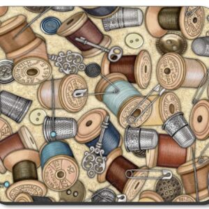 Sewing Thread-Themed Mouse Pad