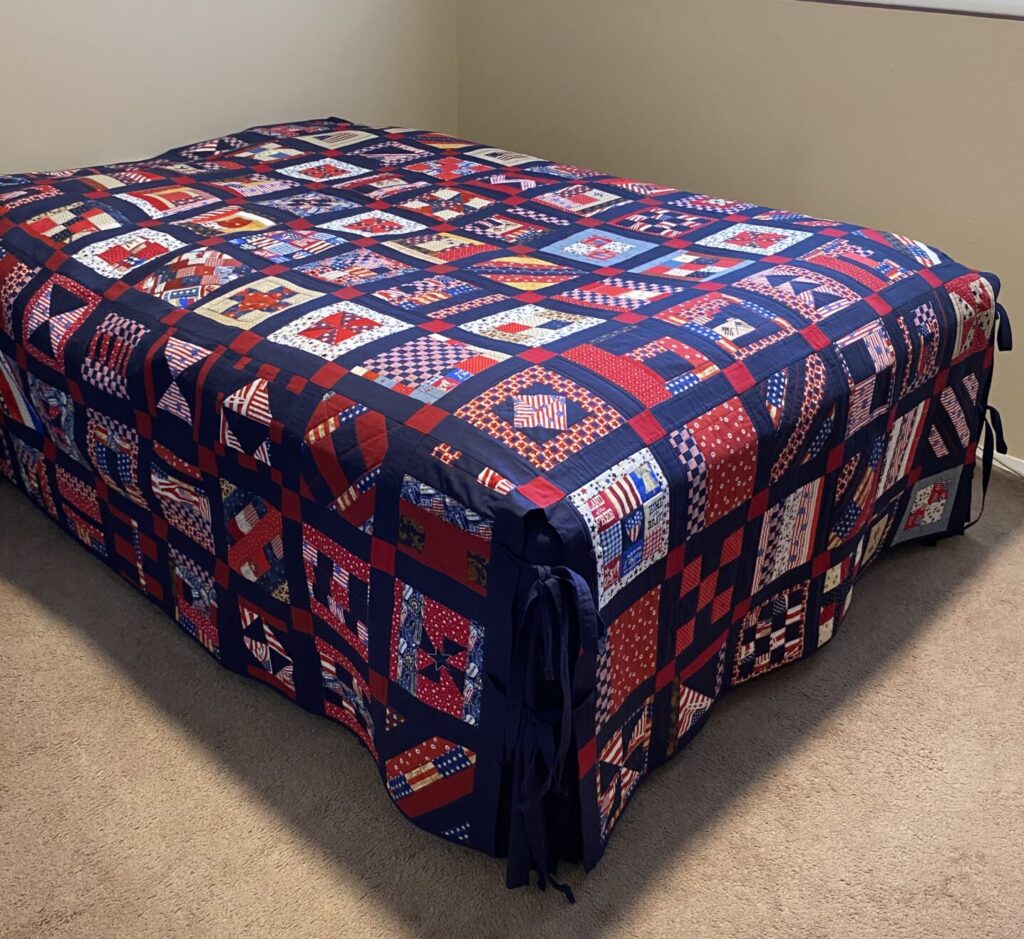 Shirley Burnham - Patriotic Quilt - 1