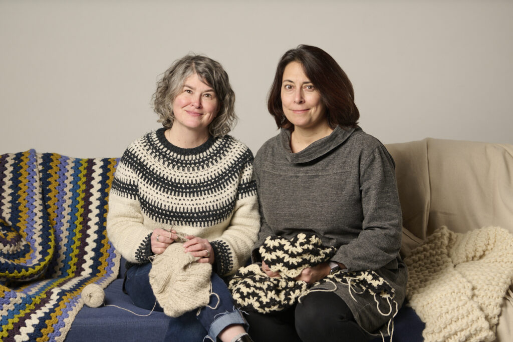 The Loose Ends Project Founders Masey Kaplan and Jennifer Simonic