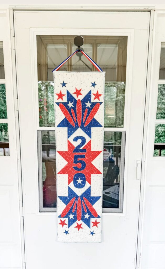 Thread White and Boom - Door Hanger - by Sew Worthy Mama
