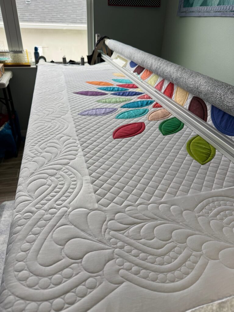 Long-Arm Quilting - Custom - Example 1